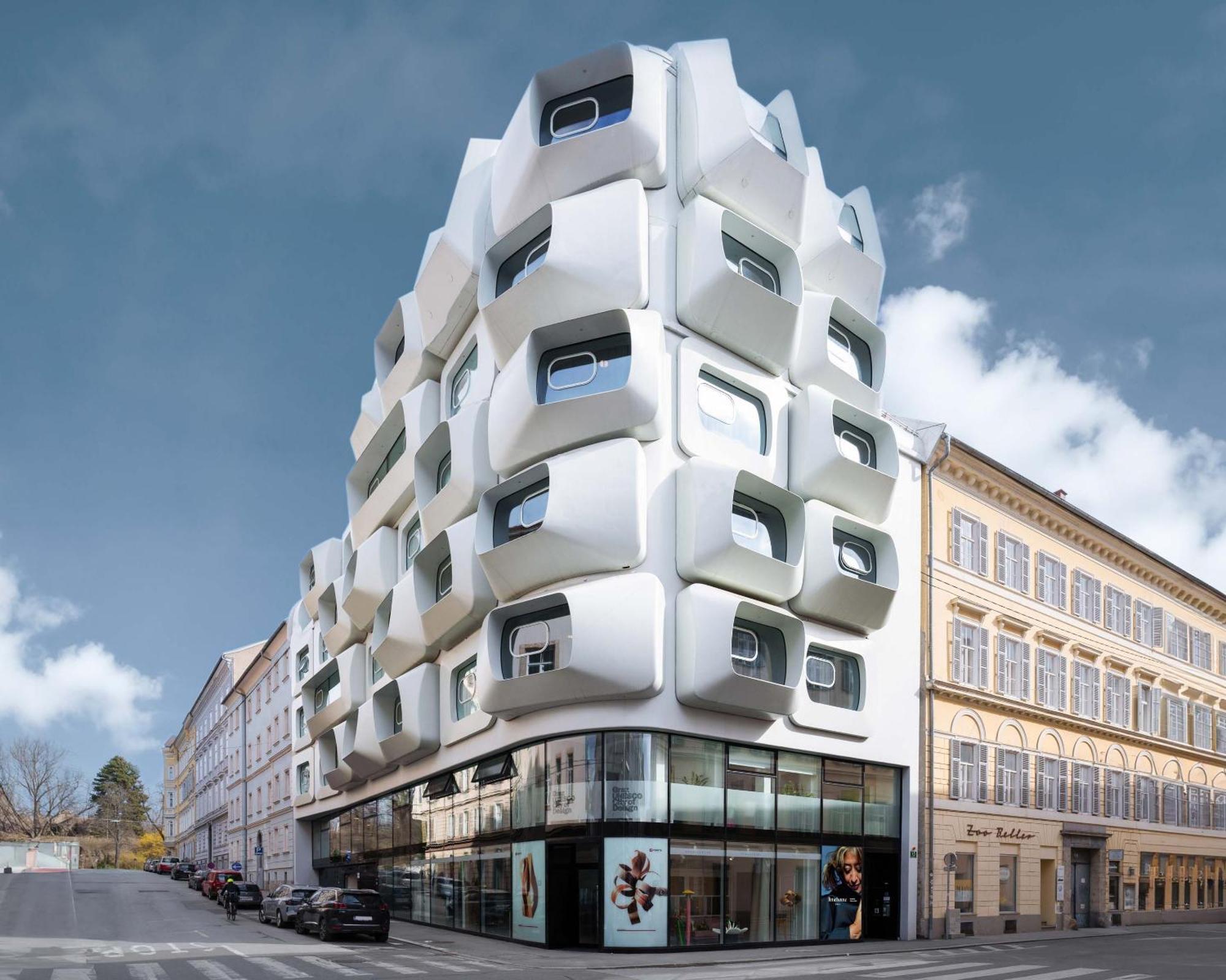 Limehome Graz - Argos By Zaha Hadid Buitenkant foto